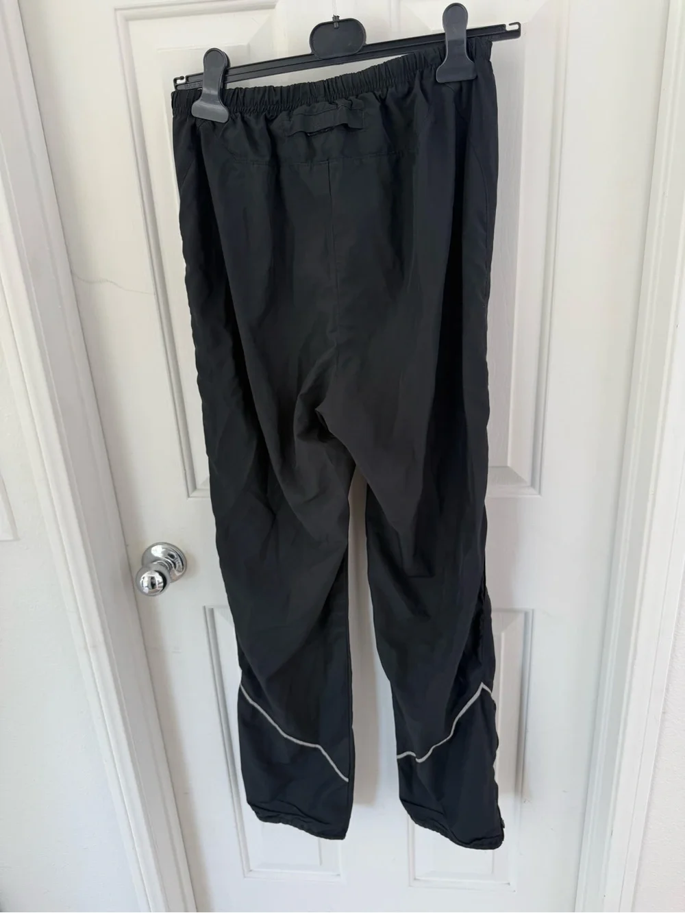 Nike Black Men’s Windbreaker Jacket and Track Pants Set
